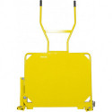 Chariot de transport de pierre composite. 530–1240 mm