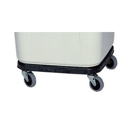 Châssis mobile plastique rectang pour conteneur polyvalent 105/1515 l RUBBERMAI