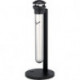 Cendrier sur pied D394xH1000 mm argent rond acier inoxydable RUBBERMAID