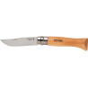 Couteau de poche L. poignée 110 mm L. des lames 85 mm longueur ouvert 195 mm inoxydable bois dur OPINEL