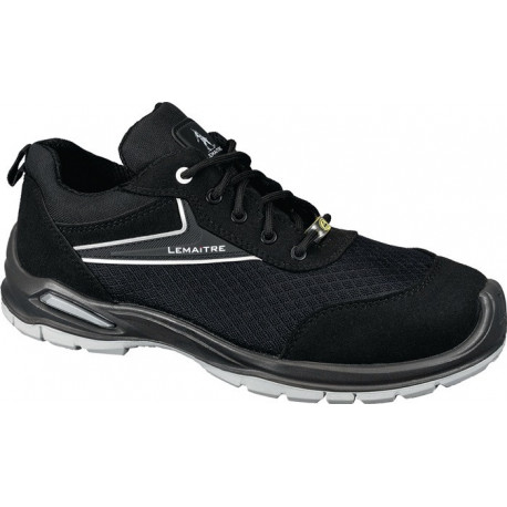 Chaussure de sécurité Lennon pointure 42 noire S1P ESD SRC EN ISO 20345 textile 