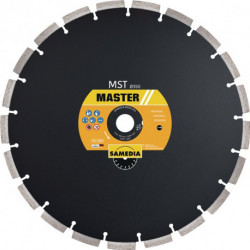 Disque diamanté MST D. 350 mm perçage de 20 mm soudé au laser 11 mm 