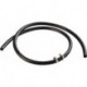 Tuyau de rechange D 10x3 avec colliers de serrage longueur 1.5 m noir MESTO 