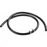 Tuyau de rechange D 10x3 avec colliers de serrage longueur 1.5 m noir MESTO 