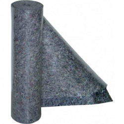 Feutre de protection/de couverture L. 25 x l. 1 m poids env. 220 g/m² Rouleau 