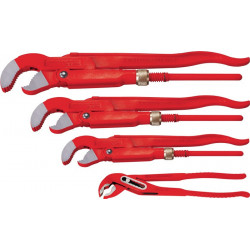 Jeu de pinces pour tubes d’angle prof.-Set 4 4 pièces pour canalisations 1 - 1.1 