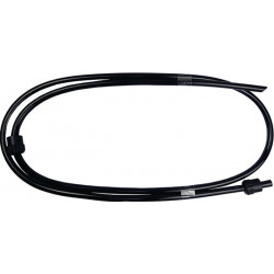 Tuyau de rechange Tuyau flexible (plastique) noir GLORIA 
