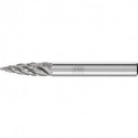 Fraise sur tige SPG D. 6 mm long. tête 18 mm D. tige 6 mm carbure engrènement ST 