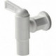 Robinet d'écoulement plastique blanc 19.05 (¾po.) mm 