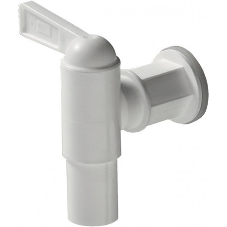 Robinet d'écoulement plastique blanc 19.05 (¾po.) mm 
