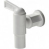 Robinet d'écoulement plastique blanc 19.05 (¾po.) mm 