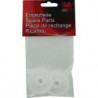 Poussoir HPS plastique p.pistolets à joints manuels fermés 2 pièces/sachet IRION 