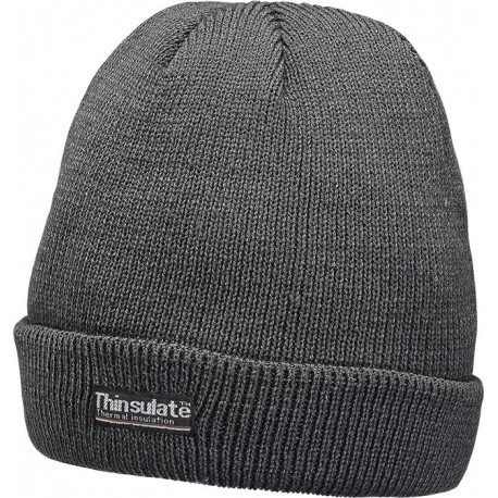 Bonnet tricoté Thinsulate universal anthracite 100 % polyacrylique TERRAX
