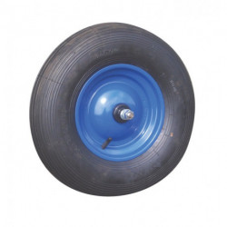 Roue D.400x100 LxlxHmm avec roulement à billes et axe MÜBA 