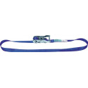 Sangle d'amarrage DIN EN 12195-2 longueur 4 m largeur 25 mm avec rochet LC U 1000 daN