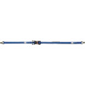 Sangle d'amarrage DIN EN 12195-2 longueur 6 m largeur 25 mm avec rochet + crochets pointu LC U 1000 daN
