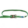 Sangle d'amarrage DIN 12195-2 longueur 6 m largeur 35 mm avec rochet LC U 2000 daN