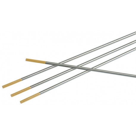 Électrode en tungstène WL 15 D. 32 mm longueur 175 mm doré LITTY (Par 10)