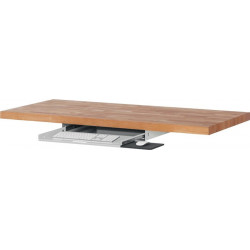Support clavier et support souris l640xH485xP85mm pour tables de travail 9000425 