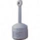 Cendrier sur pied D419xH978mm gris polyéthylène standard JUSTRITE 