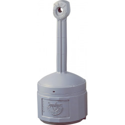 Cendrier sur pied D419xH978mm gris polyéthylène standard JUSTRITE 