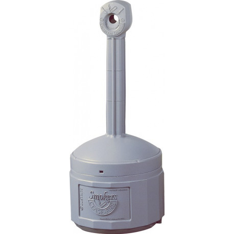 Cendrier sur pied D419xH978mm gris polyéthylène standard JUSTRITE 