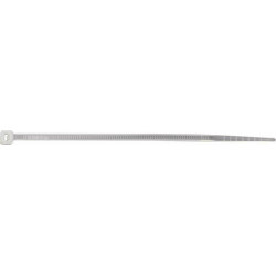 Colliers de câblage longueur 368 mm largeur 3.6 mm polyamide naturel 100pcs/sach 