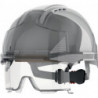 Casque d'escalade industriel EVO® VISTAlens® blanc/fumé ABS EN 397.EN 50365 JSP 