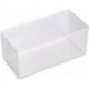 Insert boite 80 CA7-1 1/2 H69xL79xP163mm plastique transparent RAACO (Par 8)