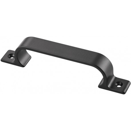Poignée saillie 28 mm longueur 149 mm largeur 19 mm aluminium noir nombre de trous 2 HERMETA