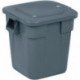 Conteneur polyvalent gris 1515 l PE L595xl595xH730 mm RUBBERMAID
