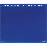Pochette transparente magnétique l265xH315mm bleue pour format DIN A4 TARIFOLD 