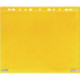 Pochette transparente magnétique l265xH315mm jaune pour format DIN A4 TARIFOLD 