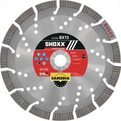 Disque diamanté SHOXX BX13 D. 150 mm perçage de 22.23 mm soudé au la 