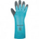 Gants chimiques FLEXTRIL™ 211 Taille 9 vert EN 388.EN 374.EN 407 PSA III HONEYWELL (Par 12)
