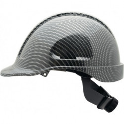 Casque de sécurité HSB optique en fibre de carbone ABS (Acrylonitrile Butadiène Styrène) EN 397 