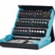 Assortiment d'embouts SmartCase 2200SC-3 96 pièces fente/PH/PZD/TX/TX avec emboîtement/hexagone interne. HAZET 