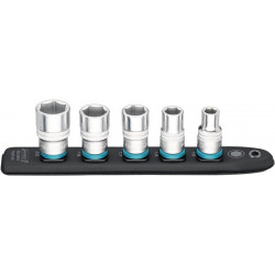 Jeu de clés à douille SmartRail 5 pièces 1/2 pouce pour carré conducteur HAZET 