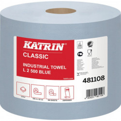 Rouleau de chiffons de nettoyage Katrin Classic L 2 L190xl220 mm env. mm bleu 2 