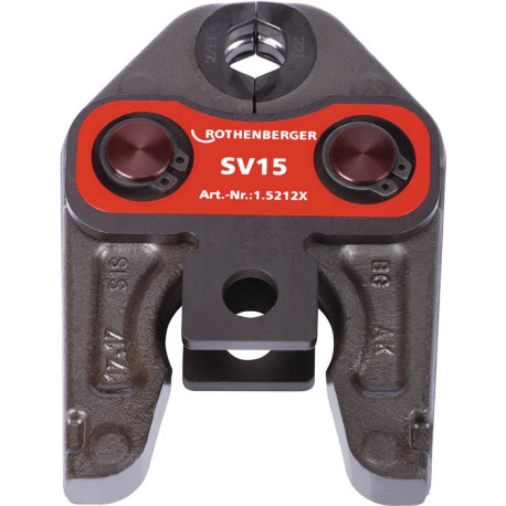 Mâchoire de presse SV standard 32 - 34 kN largeur nominale 42 mm métal / métal n 