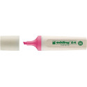 Surligneur 24 EcoLine rose graduation 2-5 mm pointe biseautée EDDING (Par 10)