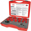 Jeu de scies cloches 12 pièces 22 - 68 mm prof. coupe 38 mm HSS-bi-métal RUKO 