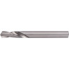 Foret hélicoïdal d. nominal 3.7 mm queue cylindrique HSS 3xD coupe dr. long. spi (Par 10)