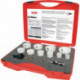 Jeu de scies cloches 19 pièces 16 - 83 mm prof. coupe 38 mm HSSE-Co8-bi-métal RU 