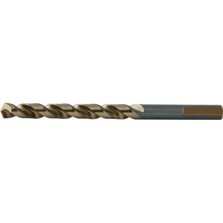 Foret hélicoïdal d. nominal 2.5 mm HSSE-Co 5 queue cylindrique 5xD coupe dr. lon (Par 10)