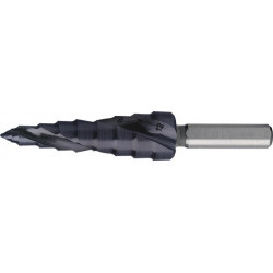 Foret étagé ULTIMATECUT plage de perçage 5-12 mm HSS RUnaTEC à cannelures hélico 