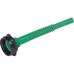 Tuyau de sortie STANDARD pour bidon de carburant 4000 818 953 L.290mm HDPE vert 
