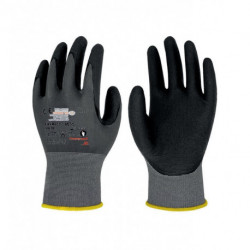 Gants FlexMech 663+ Taille 8 gris noir EN420.EN388.EN407 PSA II HONEYWELL (Par 10)