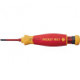 Porte-embout de magasin 45296 Fente en 4 parties/PH/+- (sl/PZD) isolée VDE.WIHA 