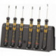 Jeu de tournevis de mécan. de précision Kraftform Micro 6 ESD 6 pièces WERA 